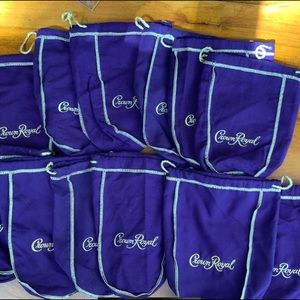 "Crown Royal Bags" Bundle of 12